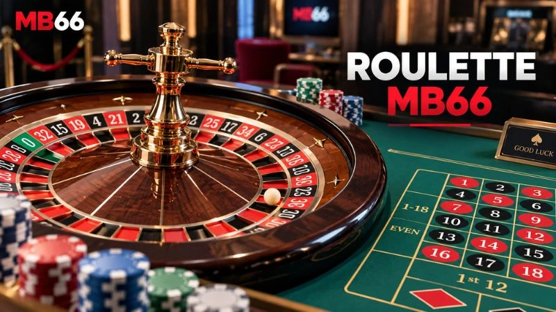 Roulette MB66 – Cách Chơi, Đọc Bàn Cược & Tỷ Lệ Thưởng Chuẩn